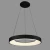 Lampa wisząca RING Giulia 5304-840RP-BK-4 - Italux