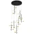 Lampa designerska wisząca Helmond PND-43883-28 - Italux