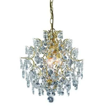 Lampa kryształowa wisząca ROSENDAL 3L Złoty/MC 100524 - Markslojd