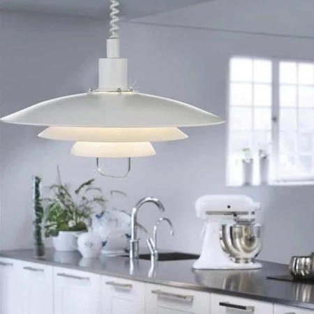 Lampa skandynawska wisząca KIRKENES  Biały 102281 - Markslojd