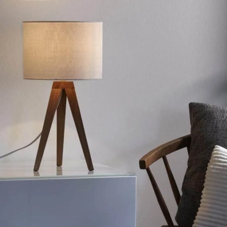 Lampa stołowa KULLEN  Dąb/Biały 104625 - Markslojd