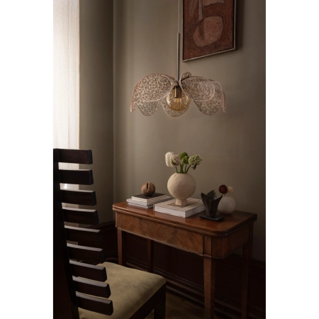 Lampa wisząca bursztynowa STYRKA 1L 63cm Bur 109169 - Markslojd