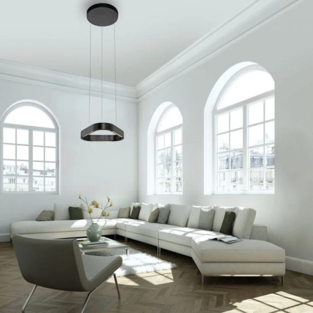 Lampa wisząca designerska na pilota Q-STRETTO 2689-18 - Paul Neuhaus