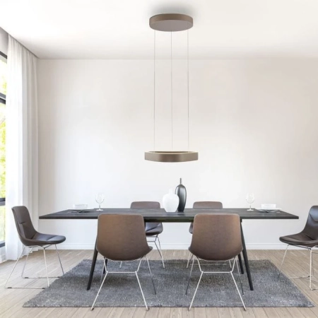 Lampa wisząca designerska na pilota Q-STRETTO 2689-97 - Paul Neuhaus