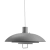 Lampa skandynawska wisząca KIRKENES Szary 102282 - Markslojd