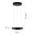 Lampa wisząca designerska na pilota Q-STRETTO 2689-18 - Paul Neuhaus