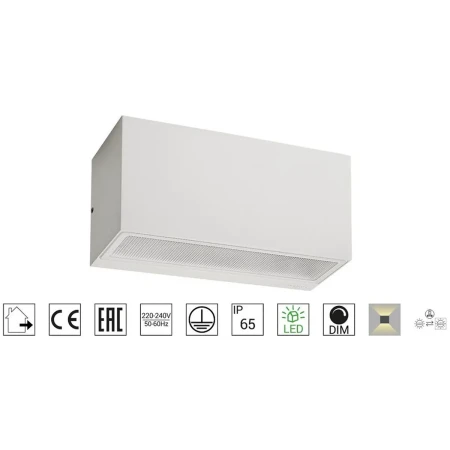 Kinkiet ASKER 1720 WHITE - Norlys