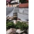 Lampa stojąca na ogród drewniana ALTA 85CM 1440B - Norlys