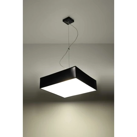 Lampa wisząca nowoczesna HORUS 35 czarny SL.0130 - Sollux