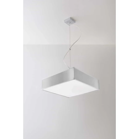 Lampa wisząca nowoczesna HORUS 35 szary SL.0131 - Sollux