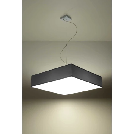 Lampa wisząca nowoczesna HORUS 45 szary SL.0134 - Sollux