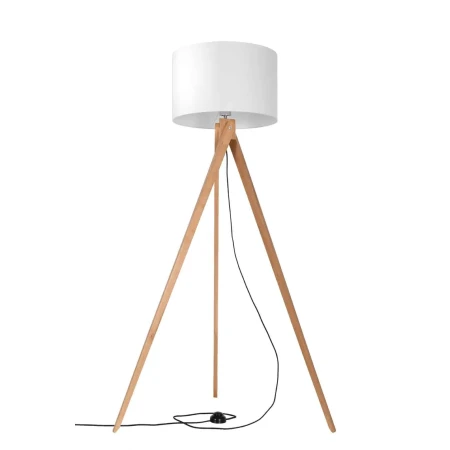 Lampa stojąca LEGNO 2 naturalne drewno SL.0524 - Sollux