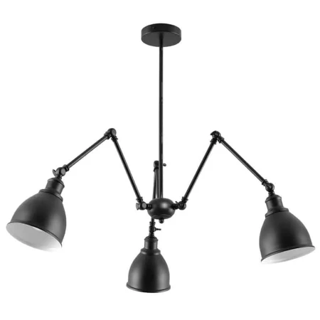 Żyrandol STARK KLOSZ 3 czarny SL.0614 - Sollux