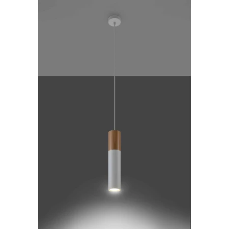 Lampa wisząca nowoczesna PABLO biała SL.0628 - Sollux