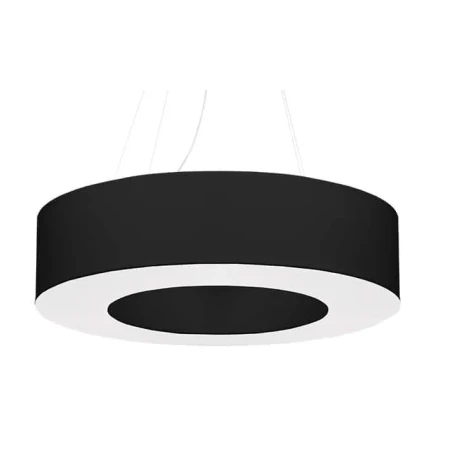 Żyrandol z abażurem SATURNO 70 czarny SL.0752 - Sollux