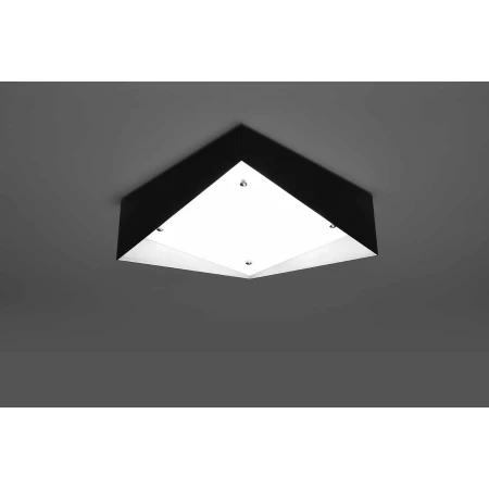 Plafon nowoczesny AVIOR czarny SL.0908 - Sollux