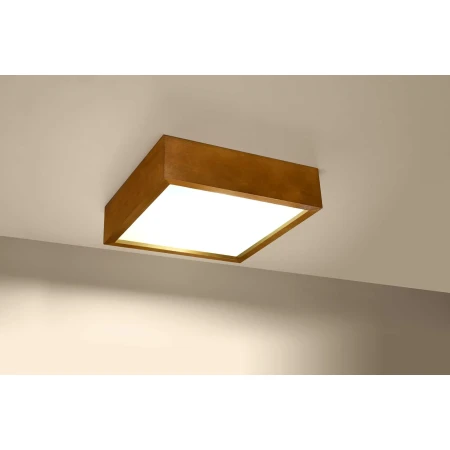 Plafon nowoczesny drewniany MADERA 305 dąb SL.0924 - Sollux