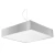Lampa wisząca nowoczesna HORUS 45 szary SL.0134 - Sollux