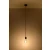 Lampa wisząca EDISON pomarańczowa SL.0154 - Sollux