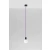 Lampa wisząca EDISON fioletowa SL.0156 - Sollux