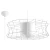 Lampa loft wisząca SALERNO biała SL.0299 - Sollux