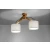 Plafon nowoczesny LEGNO 2 naturalne drewno SL.0521 - Sollux