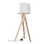 Lampa stojąca LEGNO 1 naturalne drewno SL.0523 - Sollux