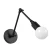 Kinkiet nowoczesny STARK czarny SL.0610 - Sollux