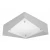 Plafon nowoczesny AVIOR szary SL.0909 - Sollux