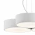 Lampa wisząca nowoczesna DARLING LED 1222 biała - Argon