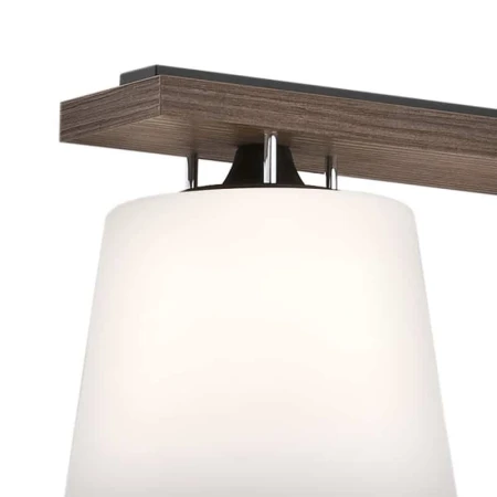 Lampa wisząca nowoczesna VERMOUTH 698 drewno orzech - Argon