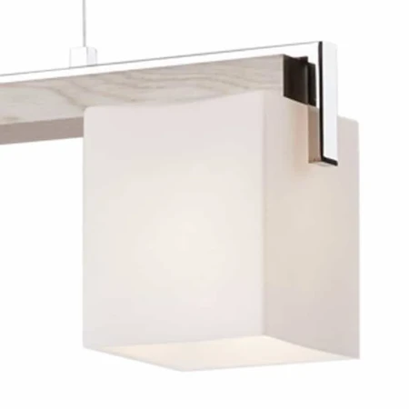 Lampa wisząca nowoczesna TROS 619 dąb bielony - Argon