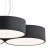 Lampa wisząca nowoczesna DARLING LED 1223 czarna - Argon