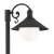 Lampa stojąca ERBA BIS 3284 ogrodowa loftowa czarna - Argon