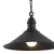 Lampa loft wisząca ERBA 666  czarna - Argon