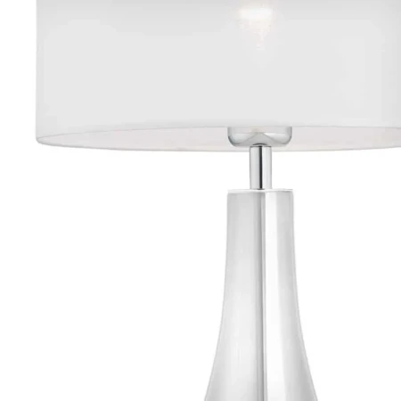 Lampa stołowa AMAZONKA 3031 designerska biała z przezroczysta - Argon