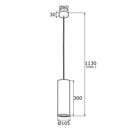 Lampa stylowa wisząca LINEA 4246 złoty + czarny - Argon
