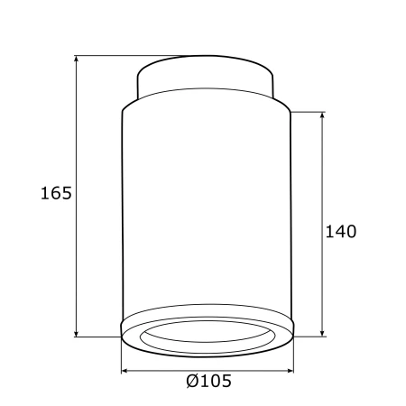 Lampa sufitowa plafon HERMAN 4280 czarno złota - Argon