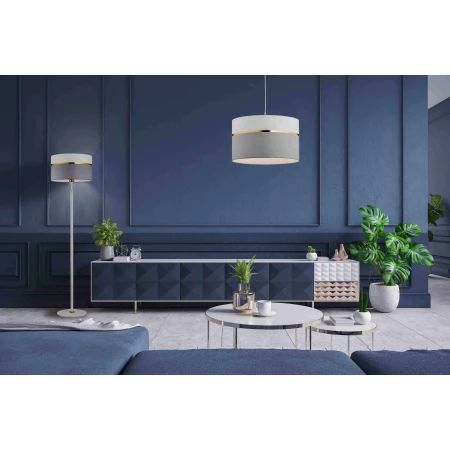 Lampa wisząca abażur KASER 4285 elegancka - Argon