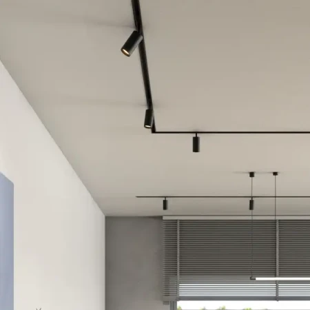 Lampa do szyn PET midi LED high M930 50° DALI multitrack czarny 16433-M930-WB-DA-12 - AqForm