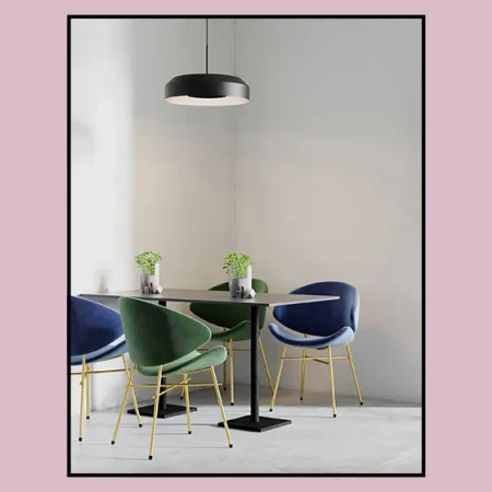 Lampa wisząca MAXI RING dot LED M927 Phase-Control czarny +biały 59903-M927-DW-PH-12 - AqForm