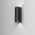 Lampa VIP round up&down LED 230V exterior M927 64° Phase-Control kinkiet czarny 26541-M927-WB-PH-12 - AqForm