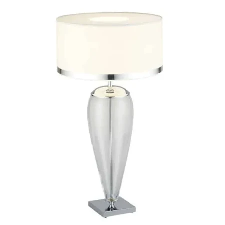 Lampa stołowa LORENA 356 elegancka przezroczysta - Argon