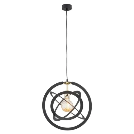 Lampa loft wisząca KOPERNIK 4027 czarno złota retro – Argon