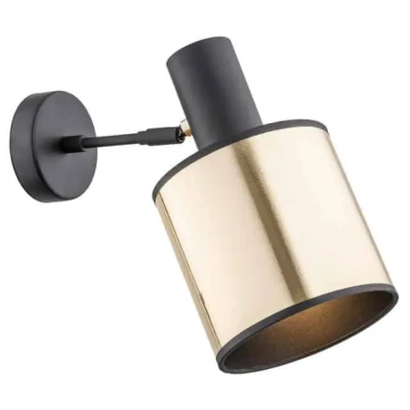 Kinkiet loft HERMAN 4279 czarno złoty ruchomy - Argon