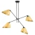 Lampa designerska wisząca CLAVA 1694 stylowa złota - Argon