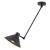 Lampa loft wisząca ALTEA 4074 czarna regulowana  – Argon
