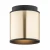 Lampa sufitowa HERMAN 4247 czarno złota - Argon
