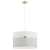 Lampa wisząca abażur KASER 4344 stylowa - Argon