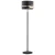 Lampa podłogowa METIS 4346 czarny + złoty - Argon